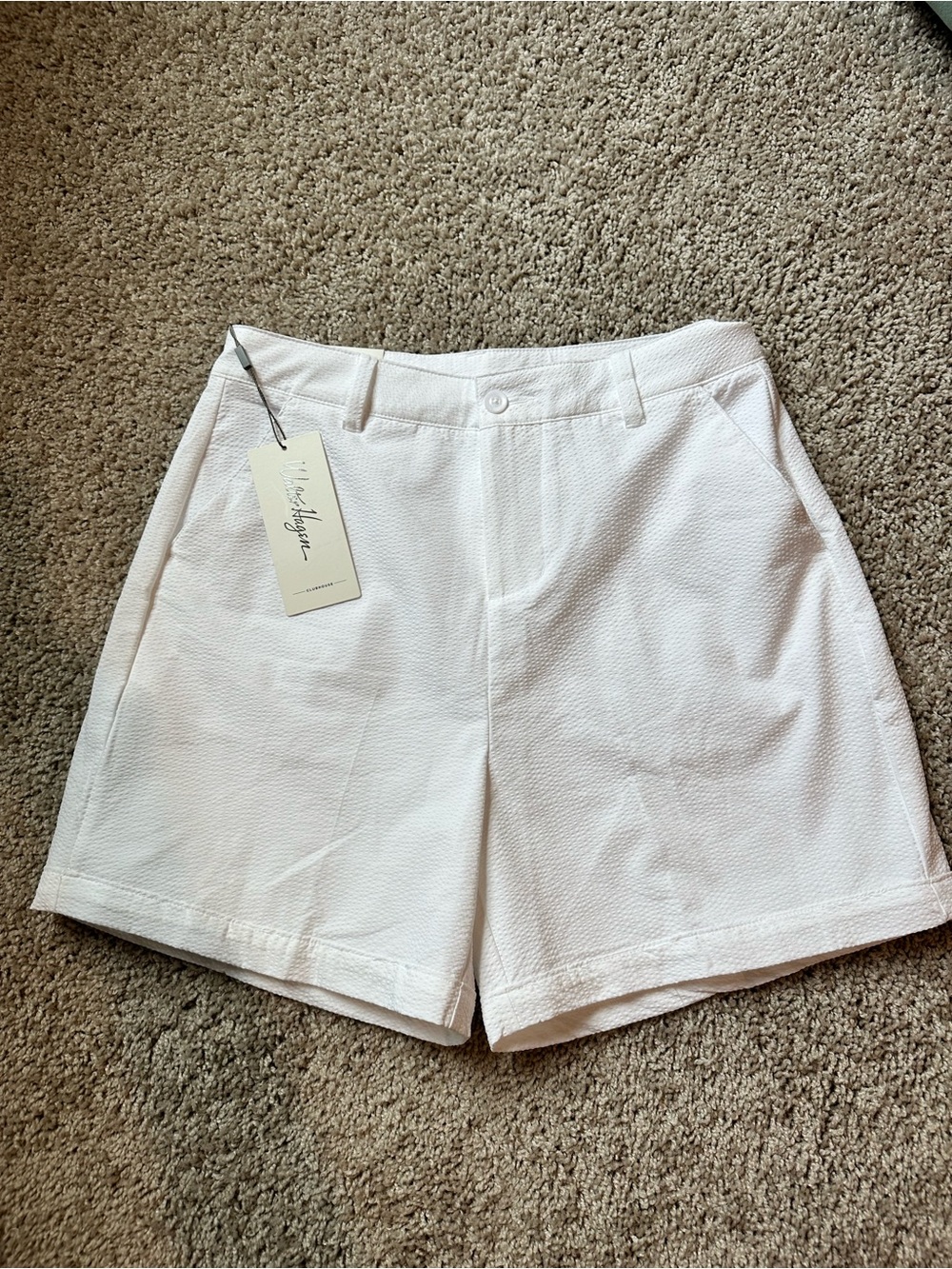 White Golf Shorts Walter Hagen